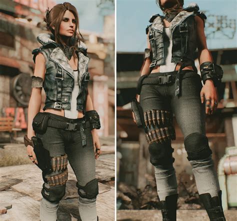 fallout 4 female outfit replacer|fallout 4 best female preset.